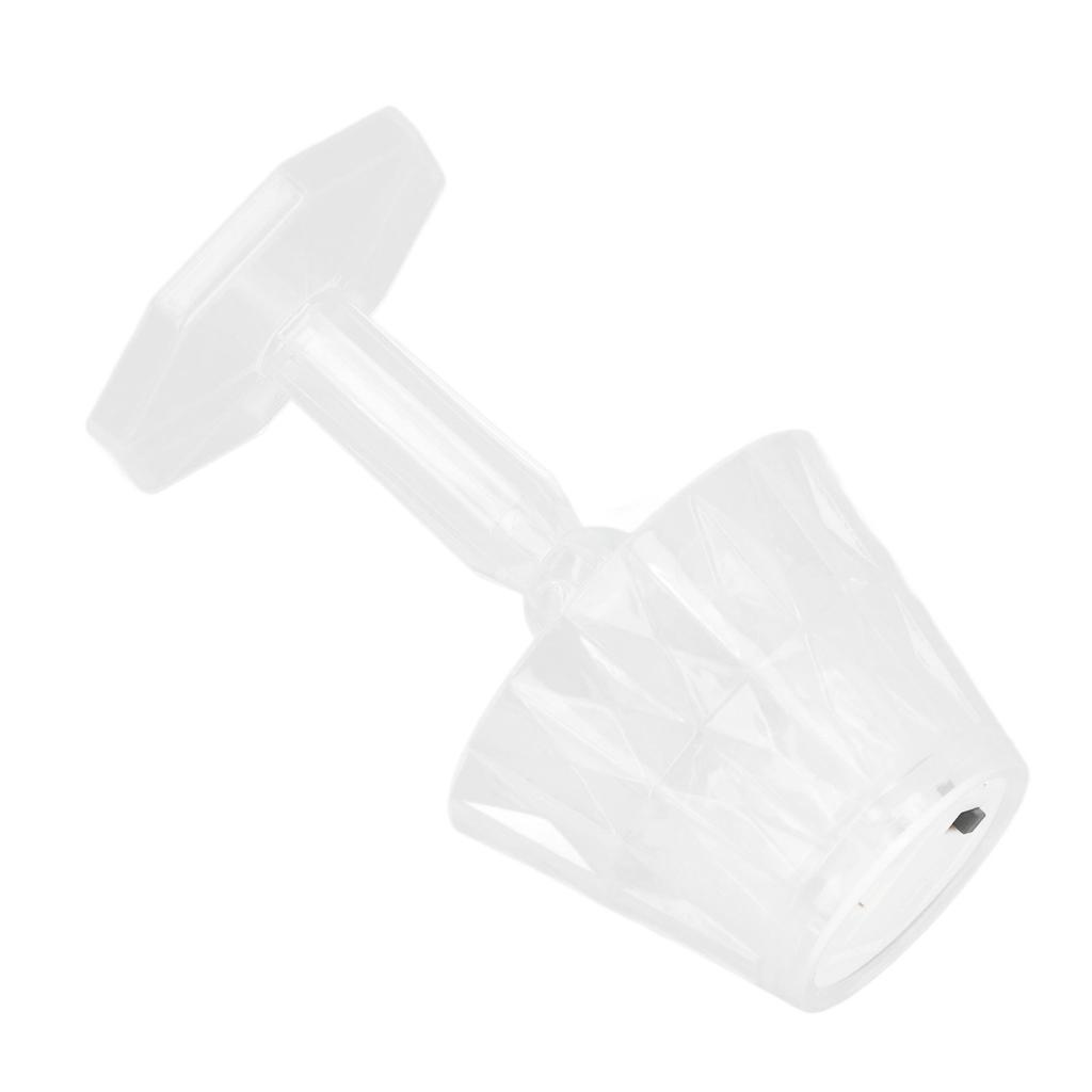 Crystal Table Lamp Bedside Bed Night Light Plastic Pretty Effects for Bedroom Home Pure White
