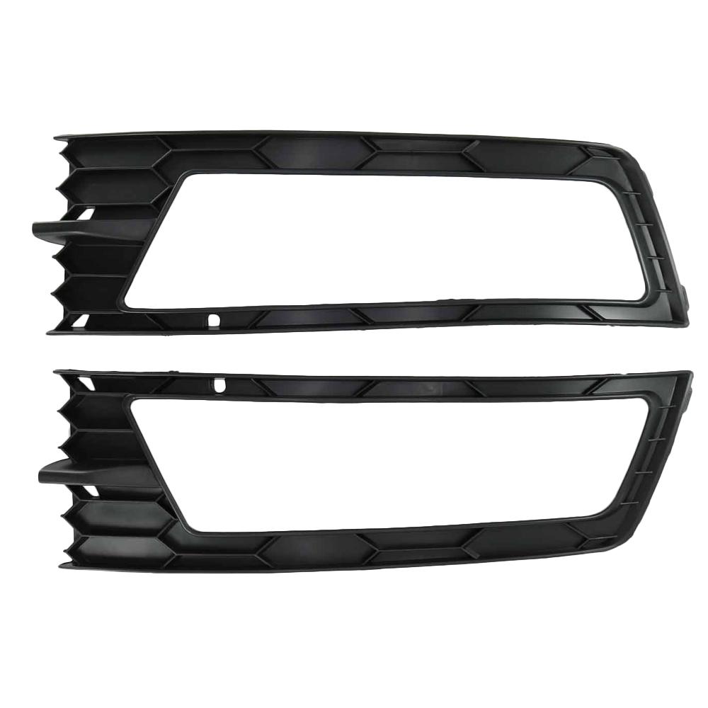 2Pcs Front Bumper Fog Light Lamp Lower Grille Cover For Skoda Rapid 2013 2014 2015 2016 2017 5JA807367 5JA807368 Car-Styling 1 Pair