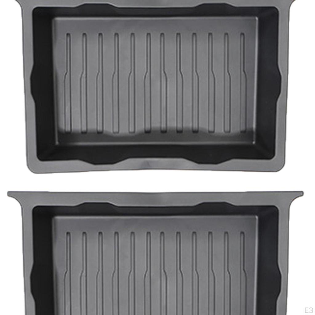 Automotive Under Seat Storage Box/ Hidden Tray Drawer Container Organizer Holder Case/ for