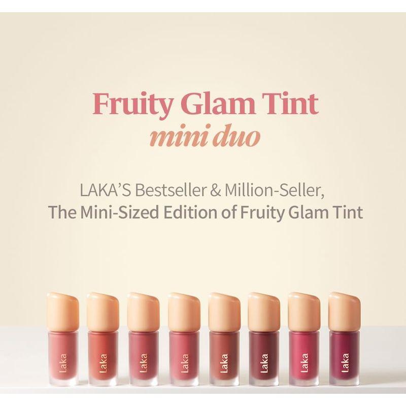 Laka - Fruity Glam Tint Mini Duo Special Set - 6 Types