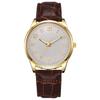 Quartz Men's Luminous Swiss Luxury Leather Strap Watch