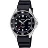Casio Standard Analog Watch MDV-10-1A1V Black Bezel, Resin Band, Unisex