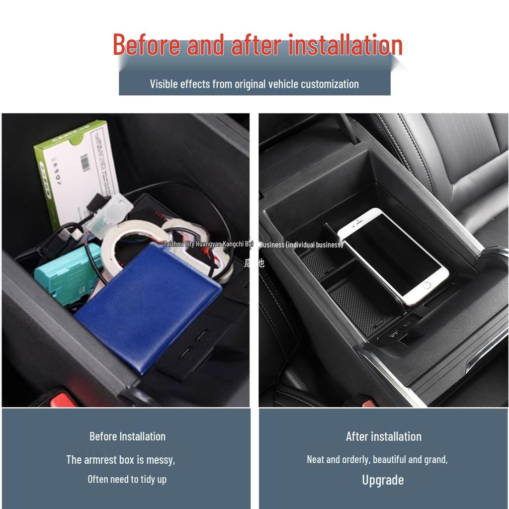 Upgraded Storage Organizer for 2023-2026 Buick LaCrosse Armrest Box