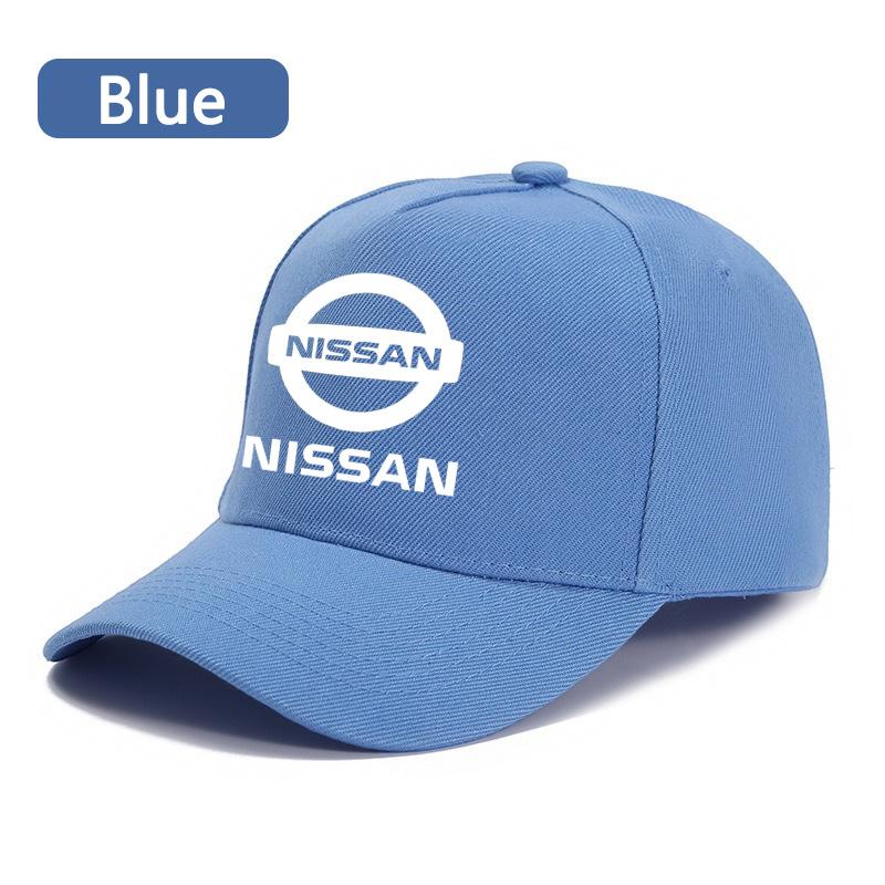 Nissan CGCBZC1 Verstelbare Auto Emblemen Baseballpet Outdoor Eendenpet Voor  Nismo GTR Qashqai J11 J10 Almera Navara Juke X-Trail Accessoires blauw