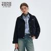Teenie Weenie Women's Woolen Stand-Up Collar Jacket