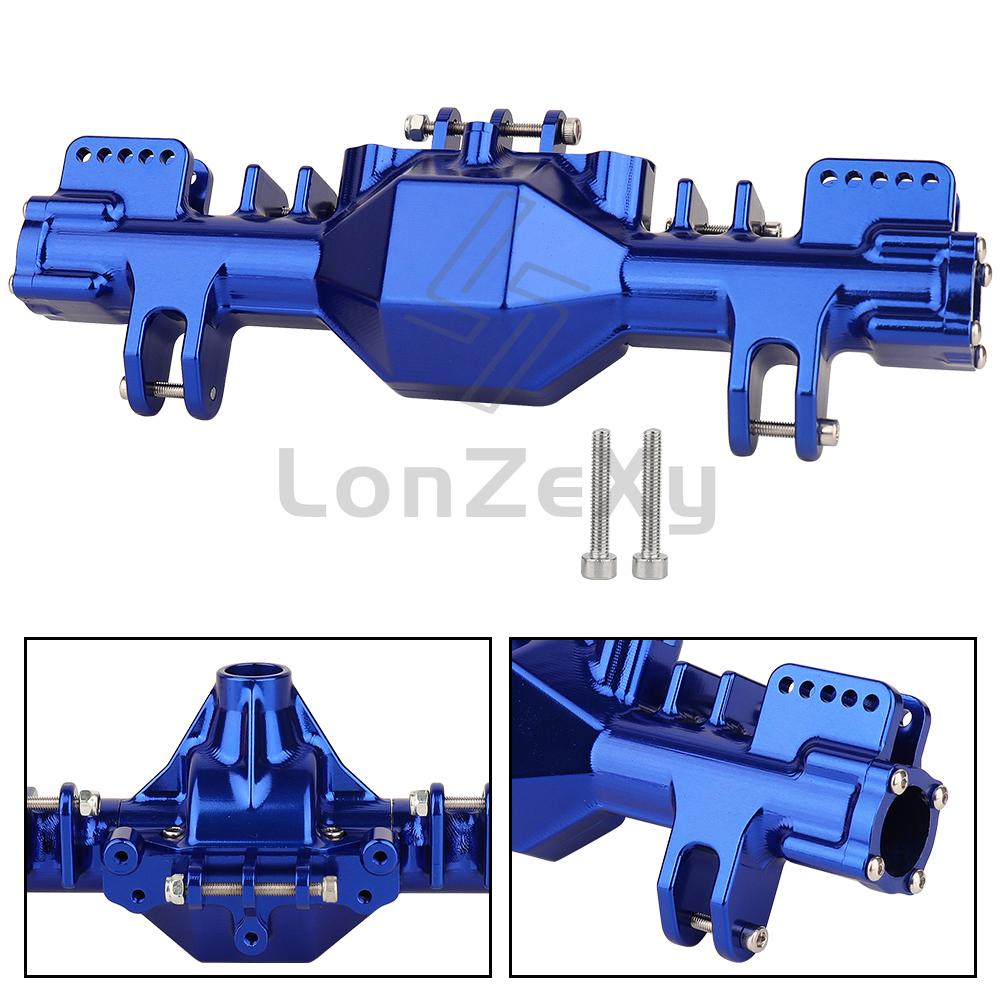 Metal Axle Housing Sleeve Steering Knuckle Links Mid Gearbox Gear Base CVD for RC Car 1/8 Losi LMT Monster Truck Upgrade Parts