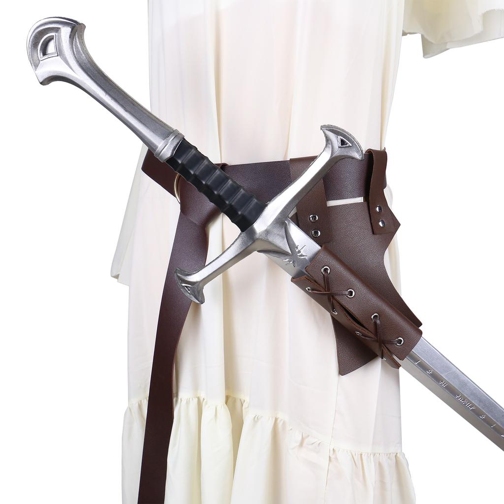 Teacă Scut Medieval Viking Cavaler Curea Halloween Curea Pu Costum Cosplay Rochie