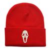 Hot-selling scream killer mask knitted hat autumn and winter fashion trend couple wool hat