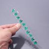 Mini molletta per capelli a stella con strass per bambini e spose