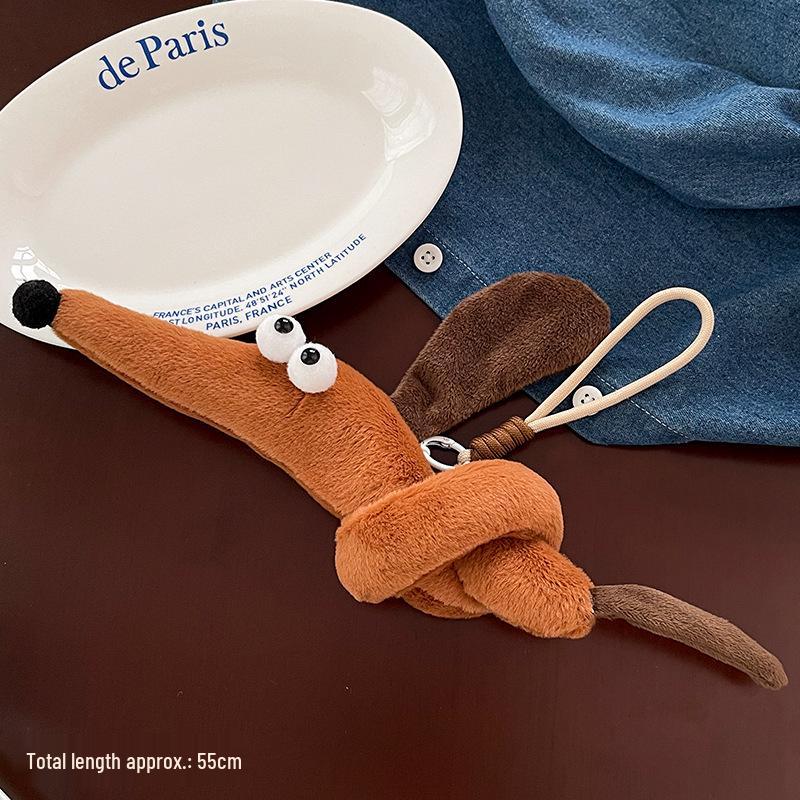 Cartoon Plush Keychains & Girls' Bag Accessories - Small, Versatile Gifts