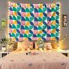 1Pc Bauhaus Abstract Printed Tapestry Living Room Background Wall Art Decoration Multi Size Space Pendant