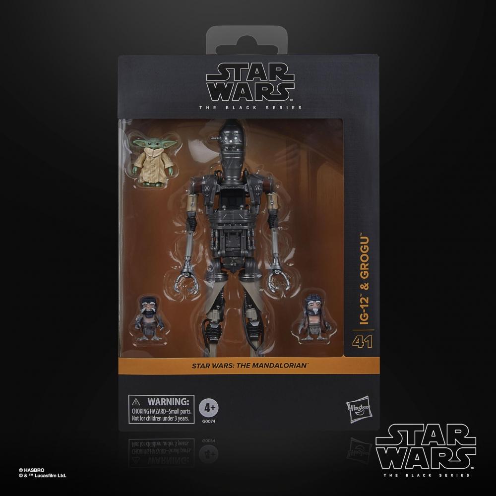 Hasbro Star Wars STAR WARS Black Series IG-12 & Groogoo, Star Wars: The Mandalorian Collection 15cm Action Figure 2-Pack G0074 Genuine Product