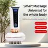 Multifunctional Abdominal Massager Rechargeable Vibration Heating Massage Brush Intelligent Electric Meridian Brush