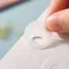 200Pcs Clear Hole Reinforcement Stickers Paper Hole Reinforcement Labels  Office Binding Supplies