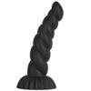 Silicone Black Extra Large Thick Anal Plug Penis Soft Thick Anal Plug Back Yard Fisting Anal Expander Male and Female Anal Masturbation