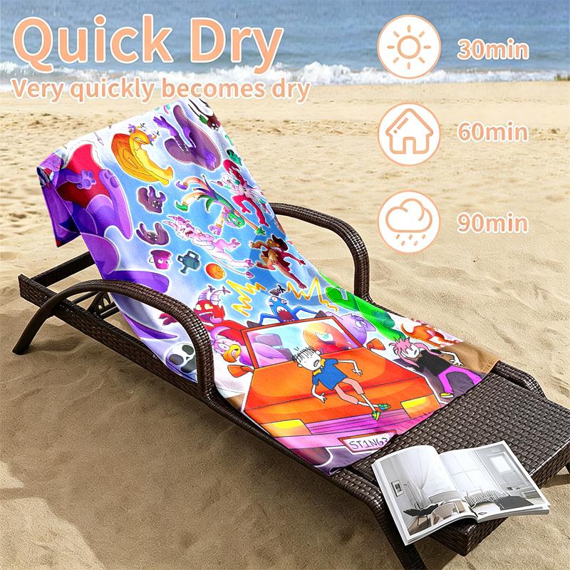 Banban Beach towels also serve as bath towels summer essential a musthave for the outdoors the beach and the pool