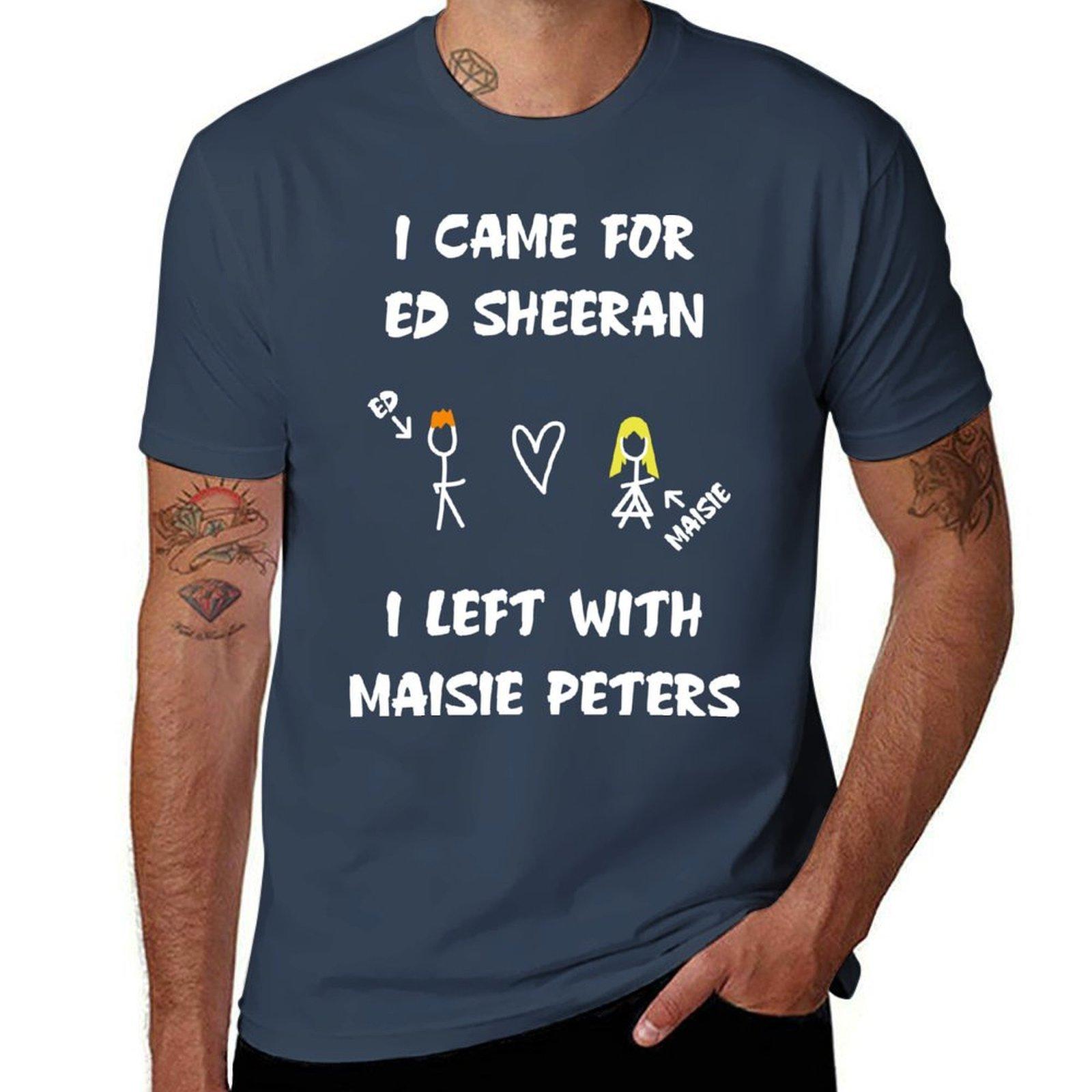 Maisie Peters Merch ED And Maisie TShirt Casual Fashion Print Tee Top S