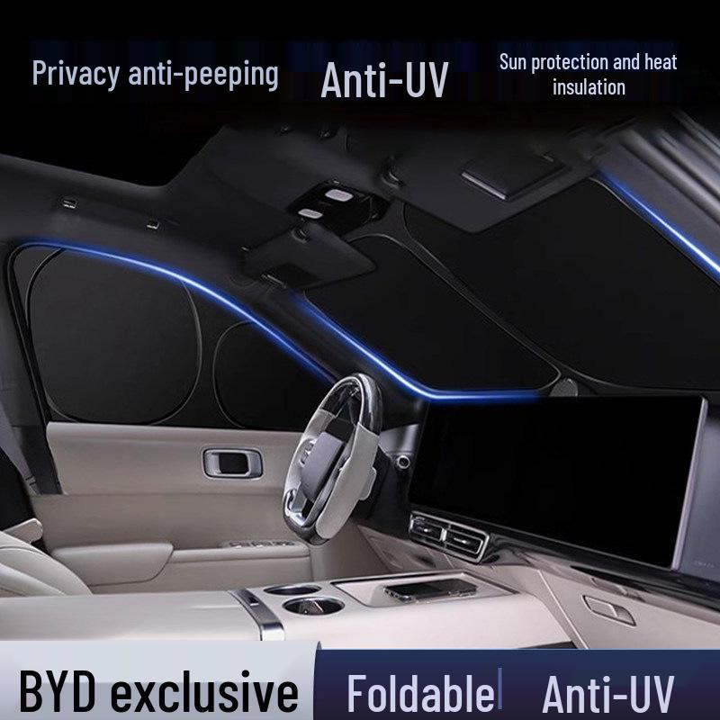 Full Coverage Sun Shade for BYD Models - Privacy & Heat Protection