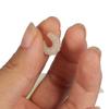 50PCS 2.1cm 0.5g Soft Fishing Lures Artificial Design Soft Texture Breadworm Lure Silicone Material Maggot Lure