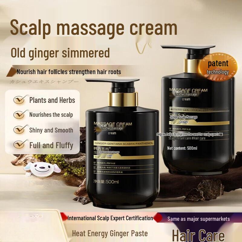 

Термальная маска для кожи головы и волос Имбирь Король