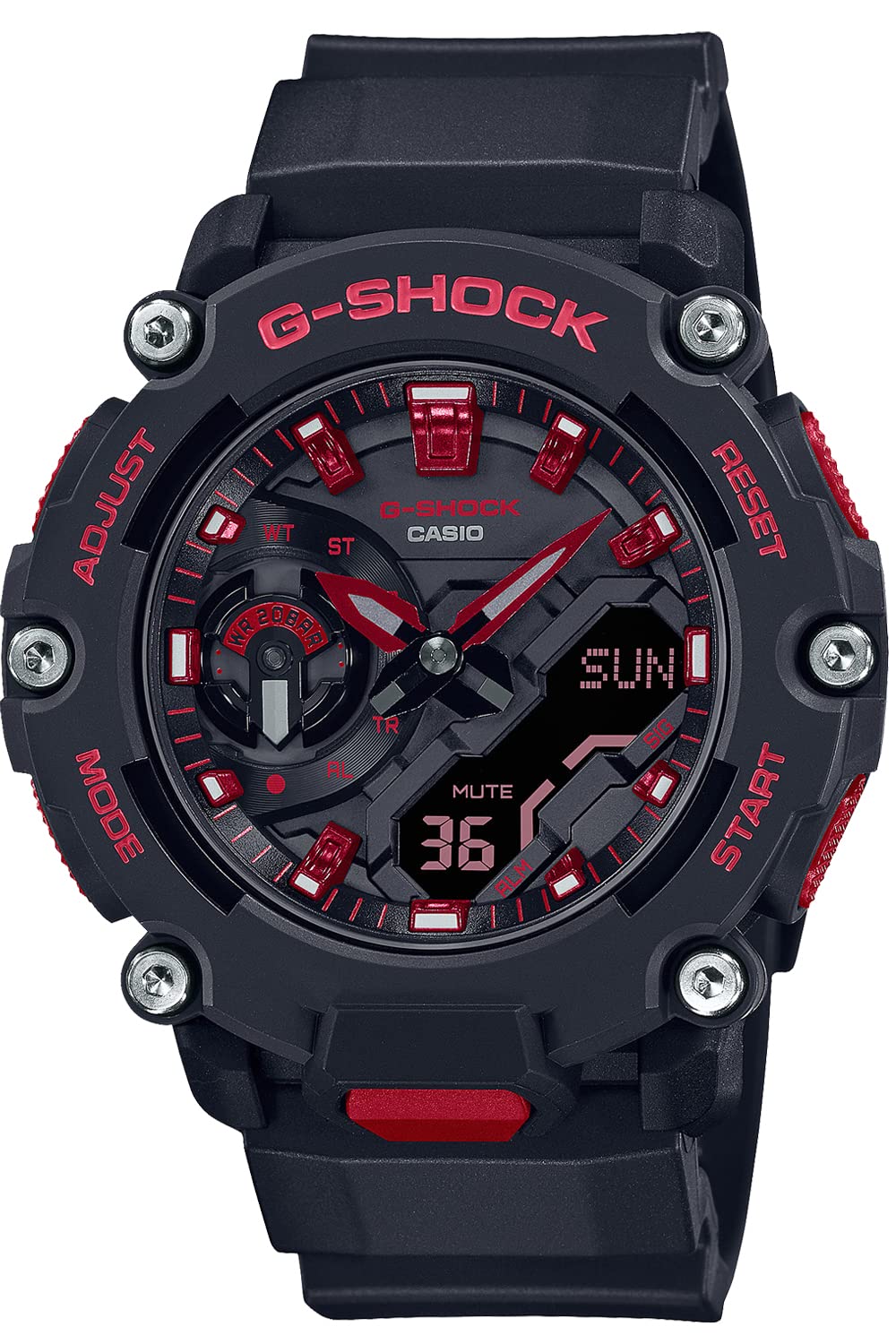 

Часы черные [Casio] G-Shock [] GA-2200BNR-1AJF мужские