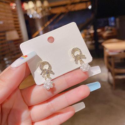2025 Trendy Korean Pearl Earrings: Sweet, Fashionable, High-End, Exquisitely Designed for Women