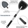 Windshield Cleaning Tool Windshield Cleaning Wand Auto Window Cleaner,4 Pieces Reusable Cloth Pads for Car Interior, Dirty Car Washing Brushes