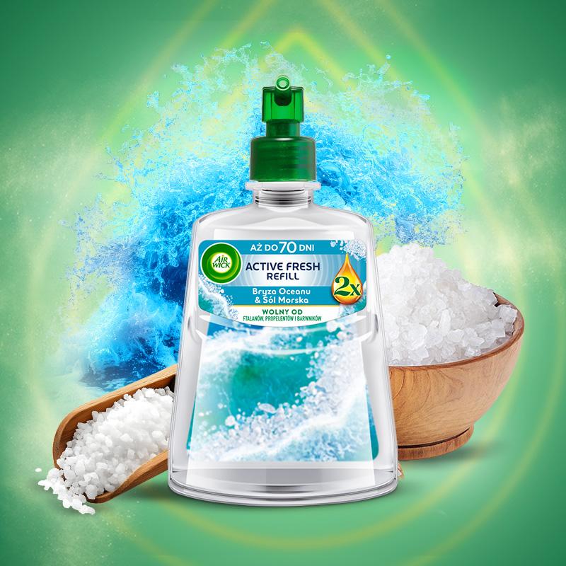 Air Wick Active Fresh refill Ocean Breeze & Sea Salt 228 ml