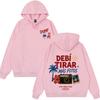 Rapper Bad Bunny Debi Tirar Mas Fotos DTMF Welttournee Hoodie Herren Damen Freizeit Ästhetischer Trend Sweatshirt