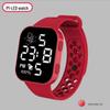 New Astronaut P1 LED Luminous Digital Sports Watch - Square Design with Double Button Control