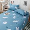Three-Piece Winter Bed Set: 1.5m Washed Cotton Quilt, Pillowcase, Cover