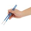 304 Stainless Steel Chopstick Japanese Sushi Chopsticks Tableware Set(Silver Black)