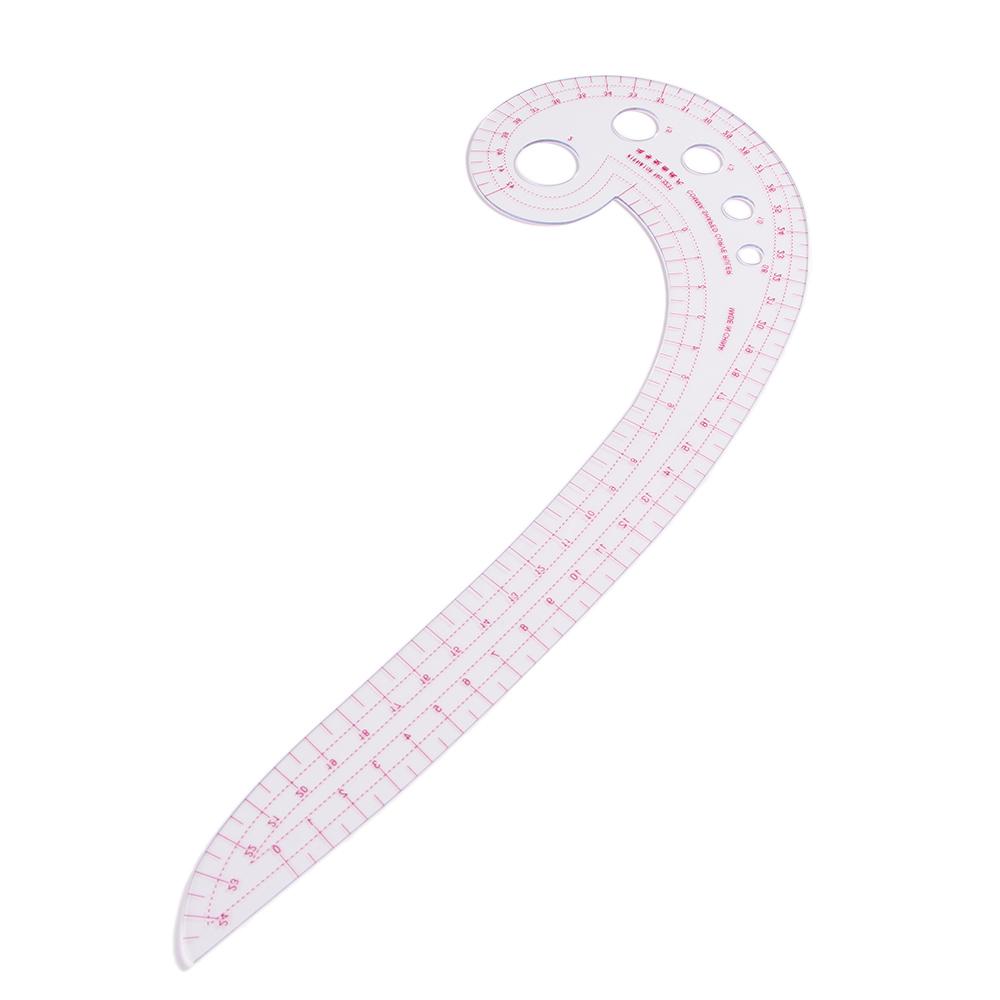 Grading Pattern Making Plastic Metric Measure Ruler Spline Design French Curve Ruler Sewing Tool