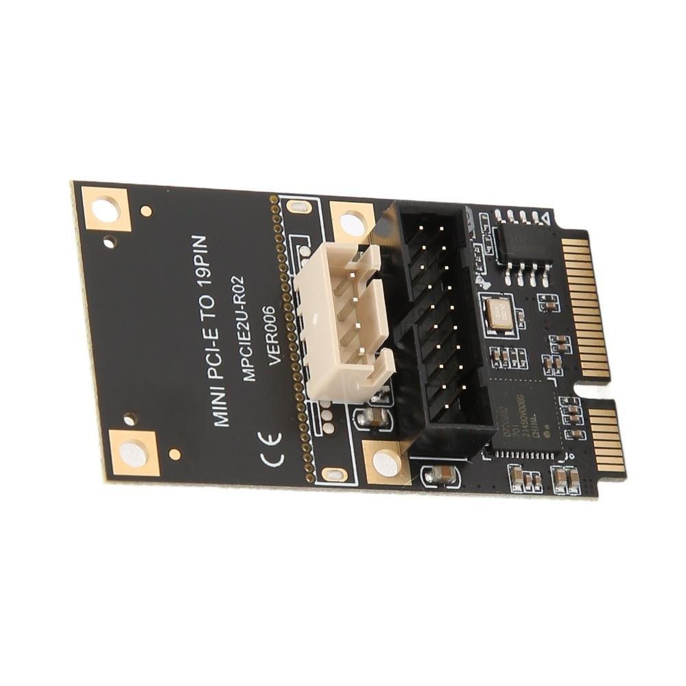 Plug and Play Mini PCIE zu USB3.2 Erweiterungskarte PCIE Erweiterungskarte für Windows XP 7 8 10 11