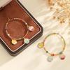 Colorful Starfish Pendant Ear Hoops: Sweet, Lovely Fashion Design
