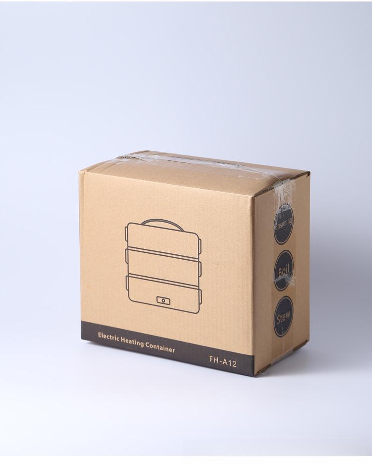 Elektrische Lunchbox mit Doppelspannung, Heiz- und Dampffunktion und Wärmespeicherung