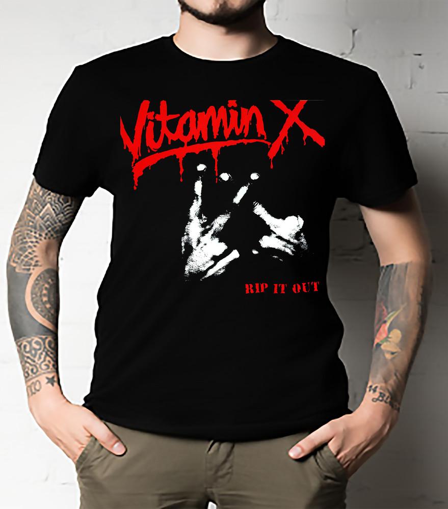 VITAMIN X Tshirt RIP IT OUT Classic UNISEX All Size Unisex T-Shirt M