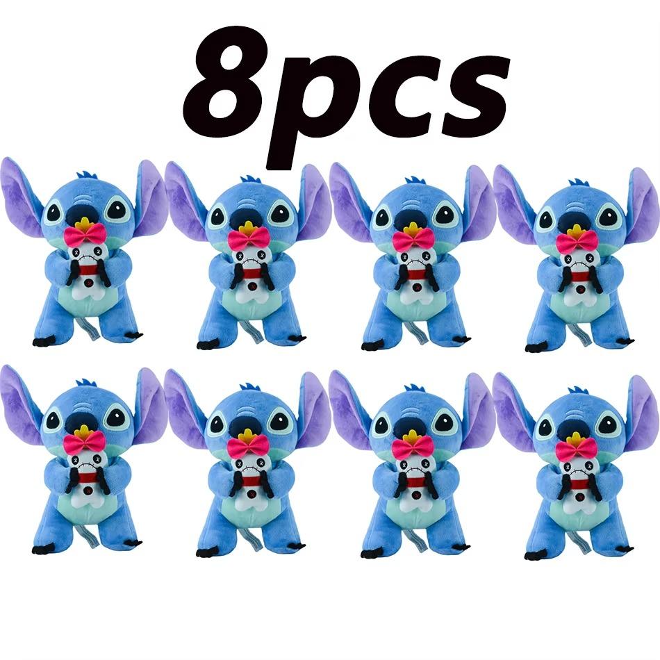 New 12Cm 20Cm 25Cm Stitch Stuffed Plush Models Cartoon Stuffed Plush Dolls Anime Plush Baby Toys Kawaii Kids Birthday Gift