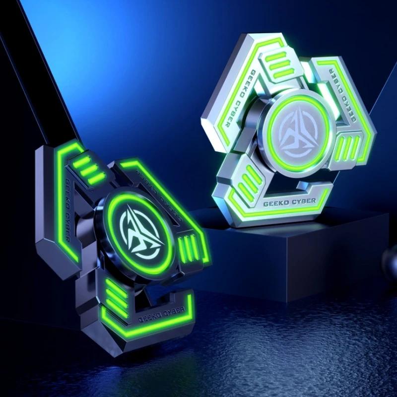 Fingertip Gyroscope Decompression Tool Metal Magic Fidget Spinner Super Black Technology Toys EDC Adults Boys Antistress ORIGIN