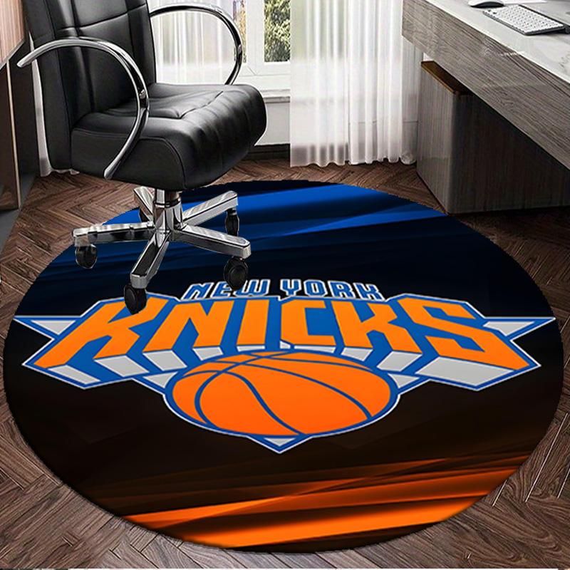 New York Football Round Rug for Livingroom,Bedroom, Palyroom, Chair Rug, Area Rug, Circle Carpet, Large Size Fan Christmas Gift