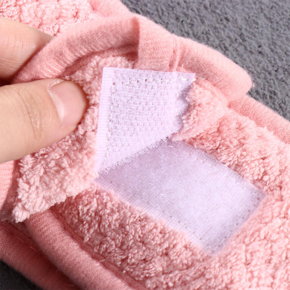 Yoga Makeup Shower Bath Adjustable Face Wash Hairband Wrap Tiara Turban Coral Fleece Headband