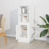 VidaXL Buffet haut blanc 36x35,5x103,5 cm bois d'ingénierie 816320
