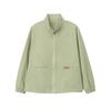 Plus Size Women's Casual Slimming Short Jacket - 2025 Spring Korean Style, Loose Fit, Long Sleeve Top