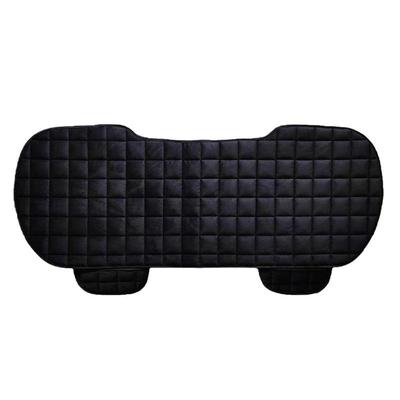 Velvet Cushion Car Seat Cover Front Rear Non Slide Winter Auto Protector Mat Pad Keep Warm Universal Fit Truck Suv Van