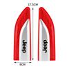 Auto Door Fender Side Blade Badge Car Body Sticker For Jeep Grand Cherokee Wrangler JK Gladiator Compass Renegade Patriot Car