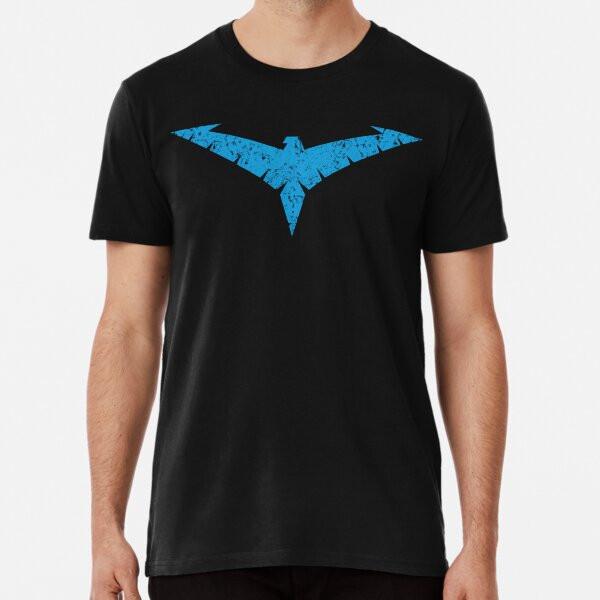 Nightw.ing D.i.c.k G.r.a.y.s.o.n Symbol Dist S To 5XL Made In the AU/USA T-Shirt