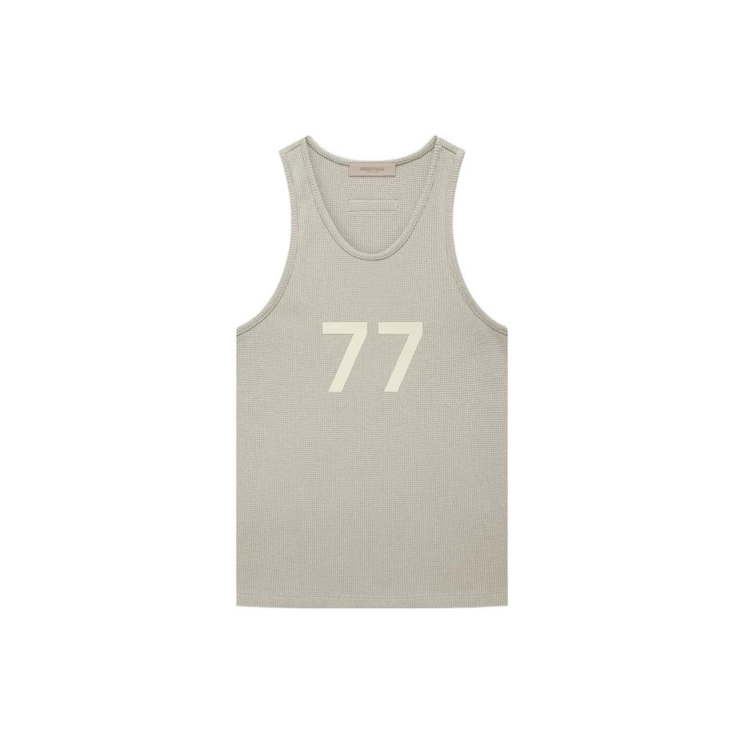 

Fear Of God Essentials Solid Color Digital Print Logo Tank Top Women tank tops Gray FOG-FW22-164 S