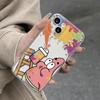Patrick Star Graffiti Soft Phone Case for iPhone 13 To 17 Pro Max