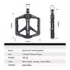 TANKE Bike Pedals Non-Slip Nylon MTB/Road Bicycle Pedals Bearing Cycling Footrest Black/Red/Gray/Orange