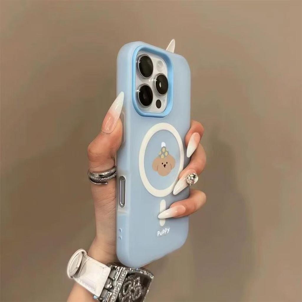Jelly Magnetic 2-in-1 Phone Case Summer for Apple Phone Case Premium All-Inclusive Phone Case Magnetic Creative